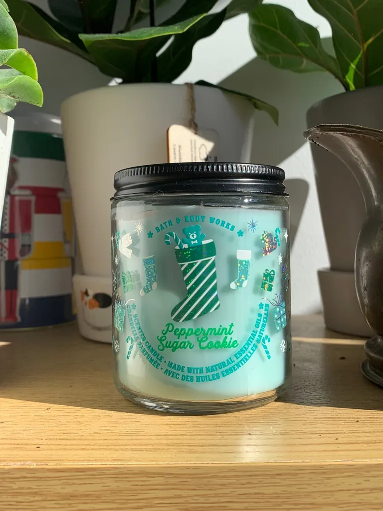 🕯 BN Candle: BBW - Peppermint Sugar Cookie photo 1