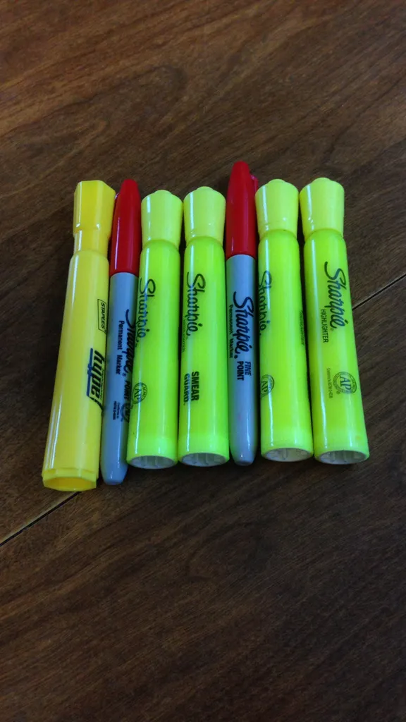 Highlighters And Sharpies photo 1