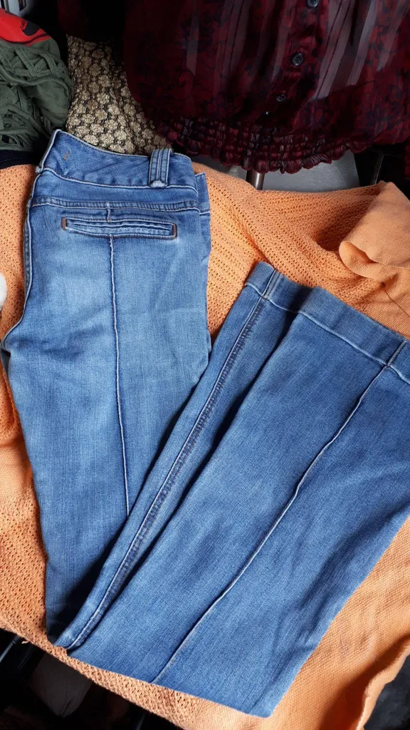 Free People Bell Bottom Jeans photo 1