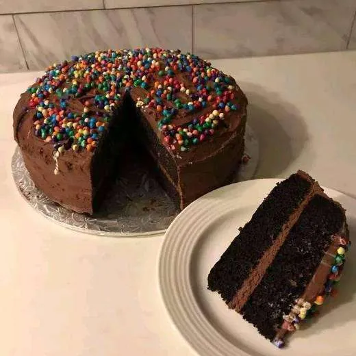 Chocolate Layer Cake - gluten free, grain-free, and low sugar! photo 1