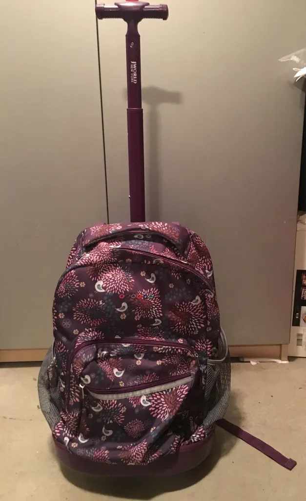 Super Cute Rolling Back Pack photo 1