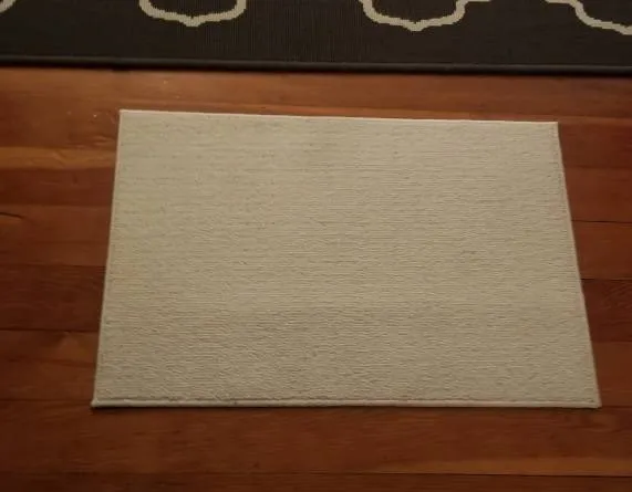 Bright White Bath Mat photo 1