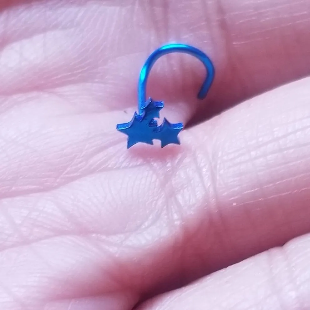 BNIB Nose Studs Set Of 5 photo 1