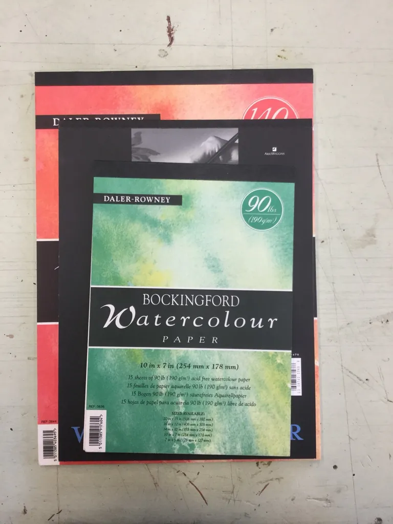 Watercolour Paper Pads photo 1