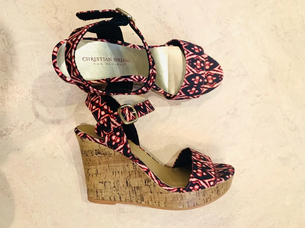Christian Siriano Platform Wedges - 8.5 photo 1