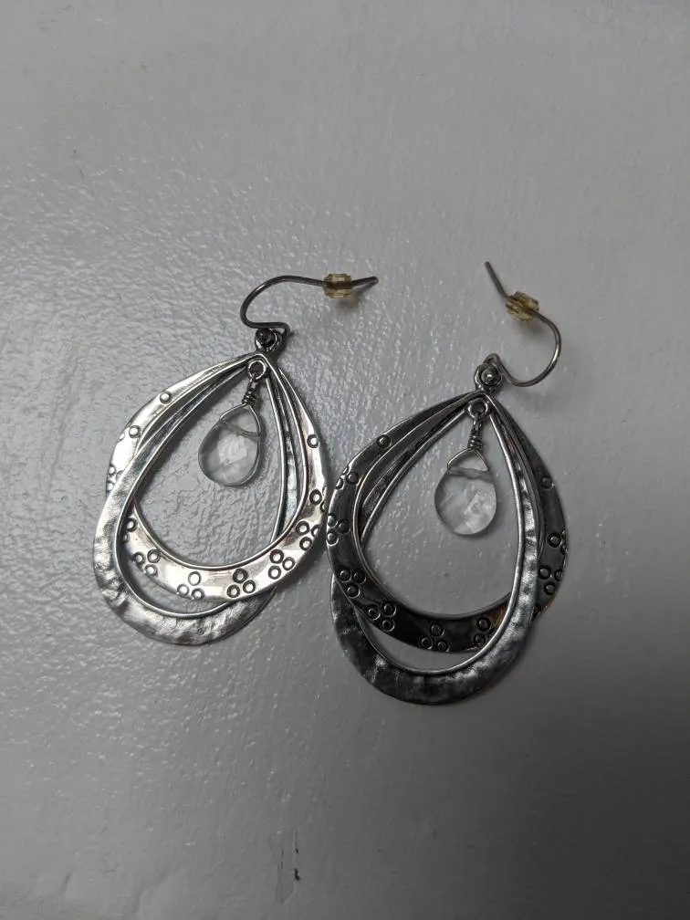 925 Silver Hoop Earrings photo 1