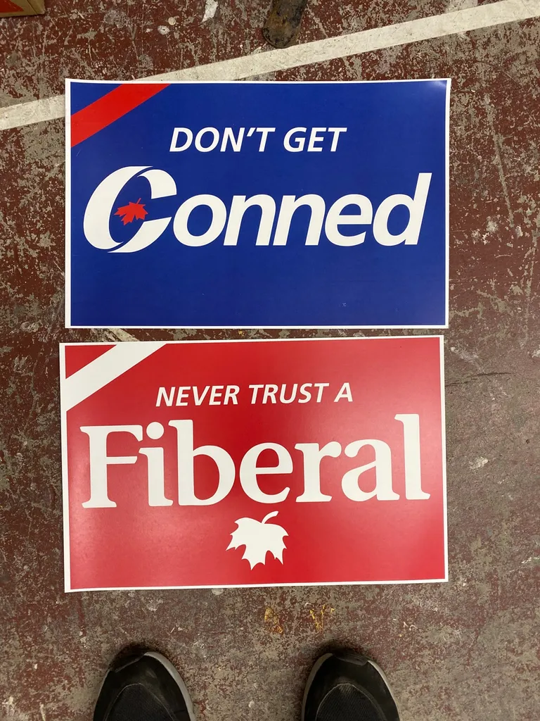 Canadian Election Signs photo 1