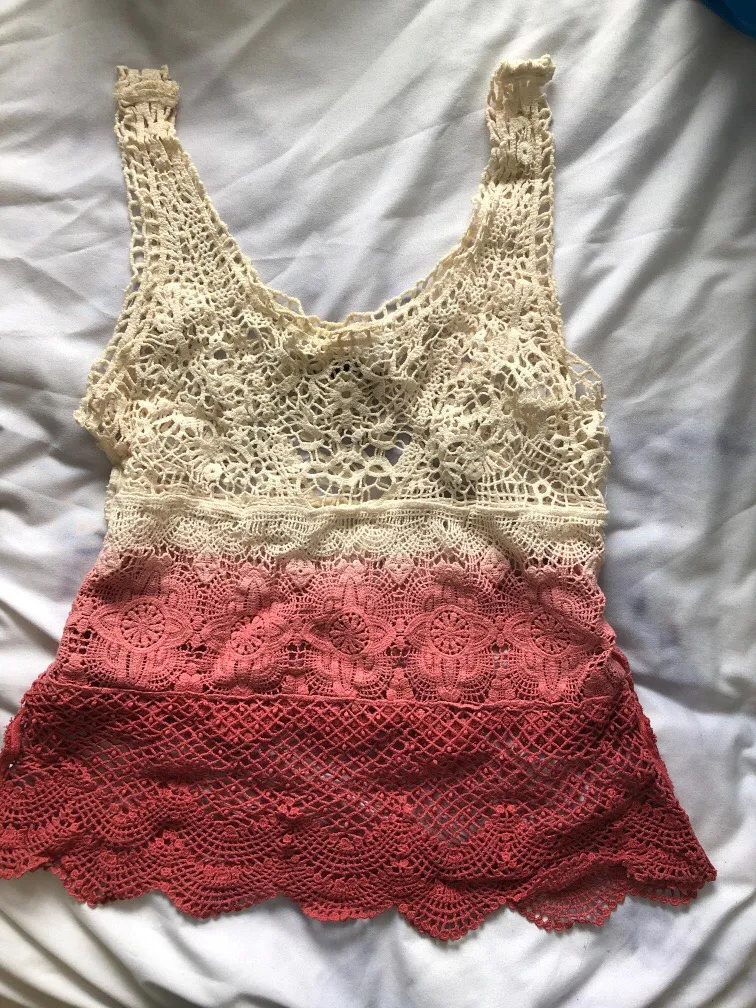 American Eagle Crochet Top photo 1