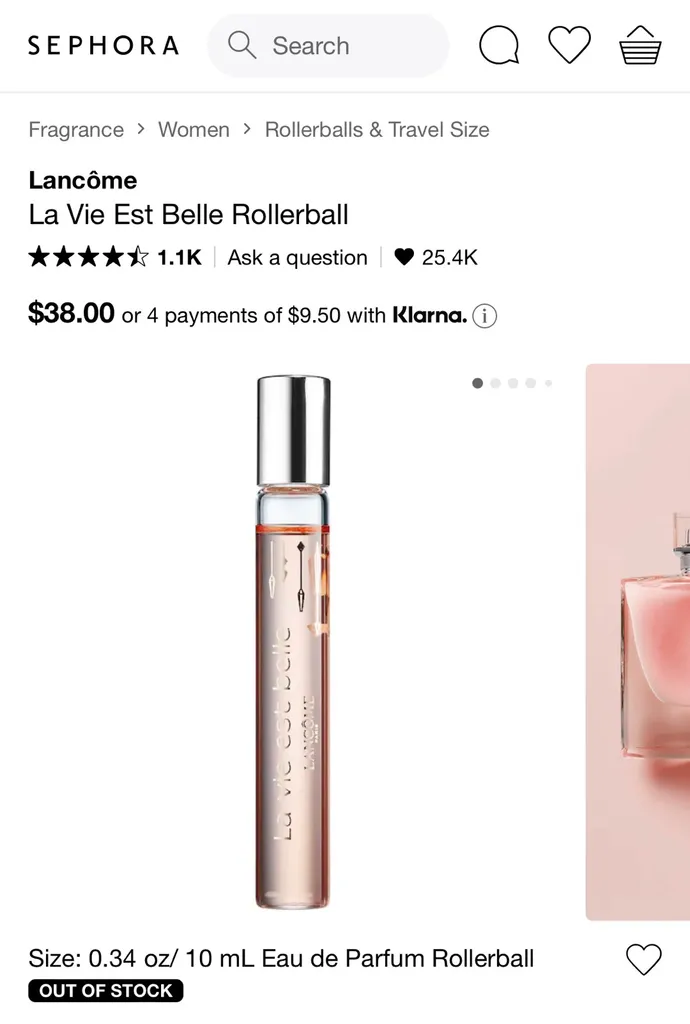 *new* Lancôme Parfum (10ml) photo 1