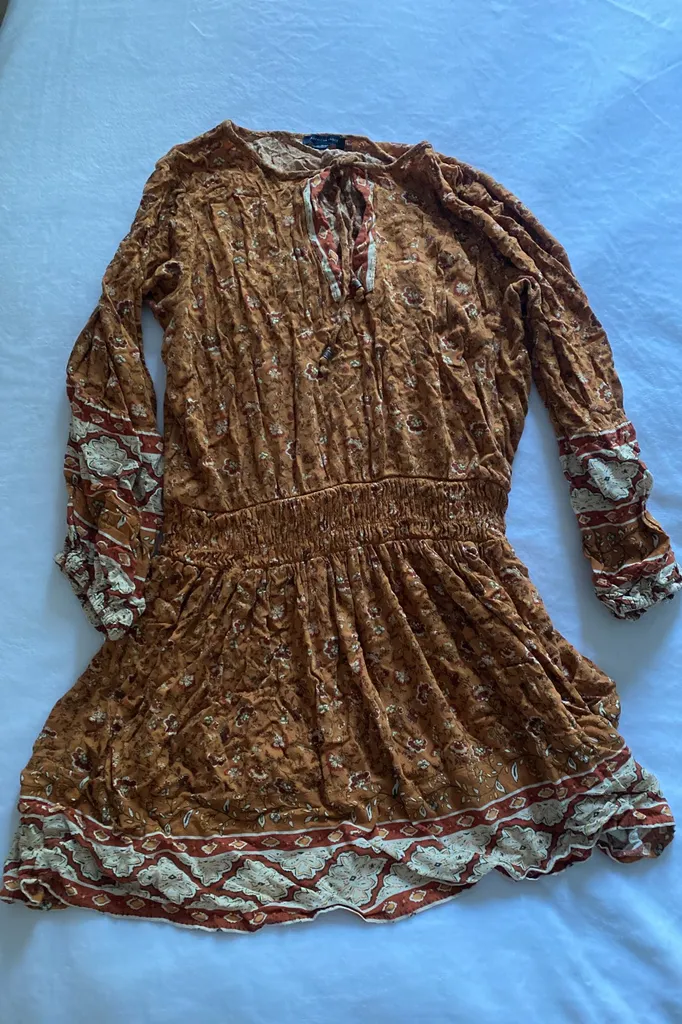 Orange American Eagle Dress photo 1