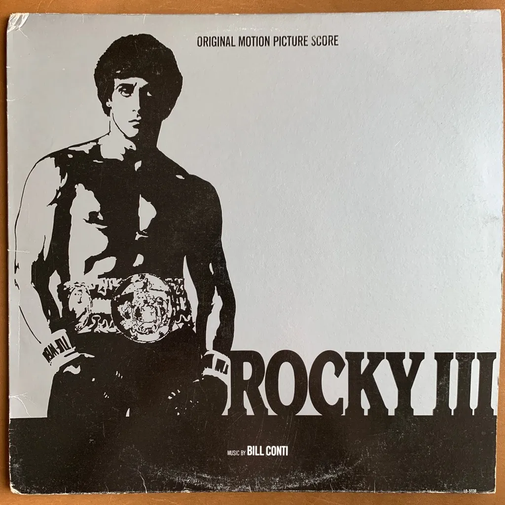 Rocky III Motion Picture Soundtrack Vinyl Record (1982) photo 1