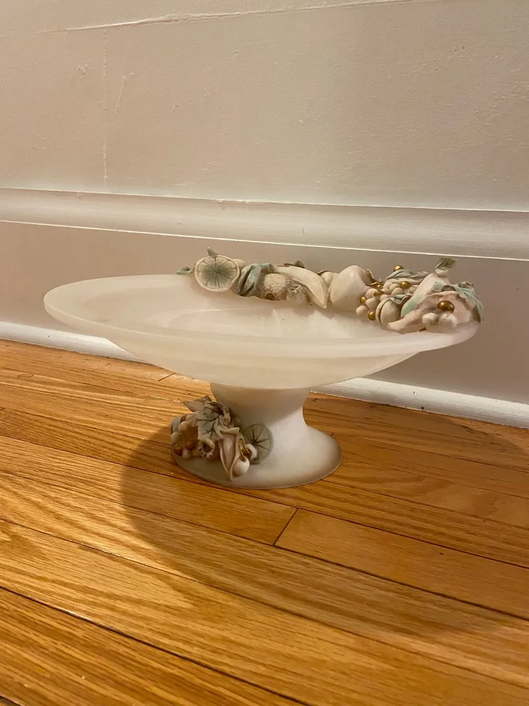 fancy serving dish photo 1