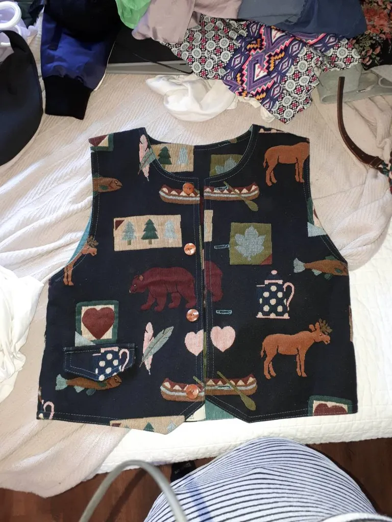 Reversible Vintage Vest photo 1