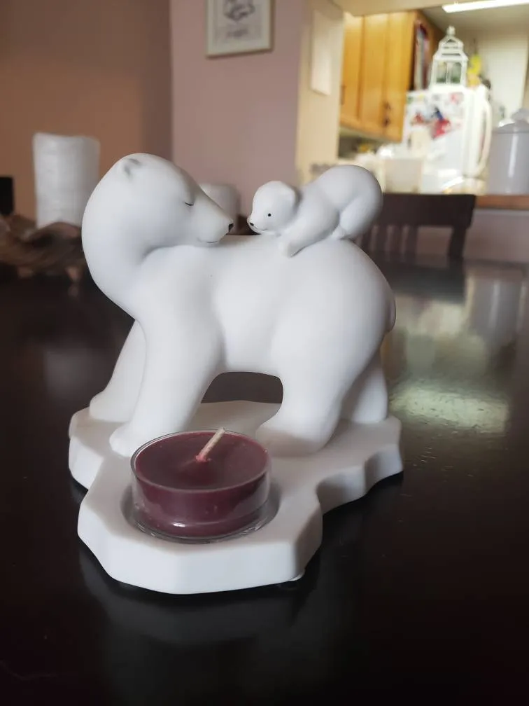 Polar Bear Tealight Holder photo 1