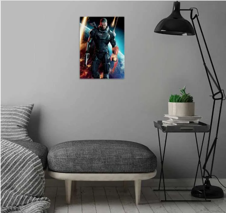 Mass Effect Displate Metal Poster photo 1