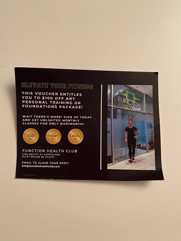 $100 Voucher For Personal Training photo 1