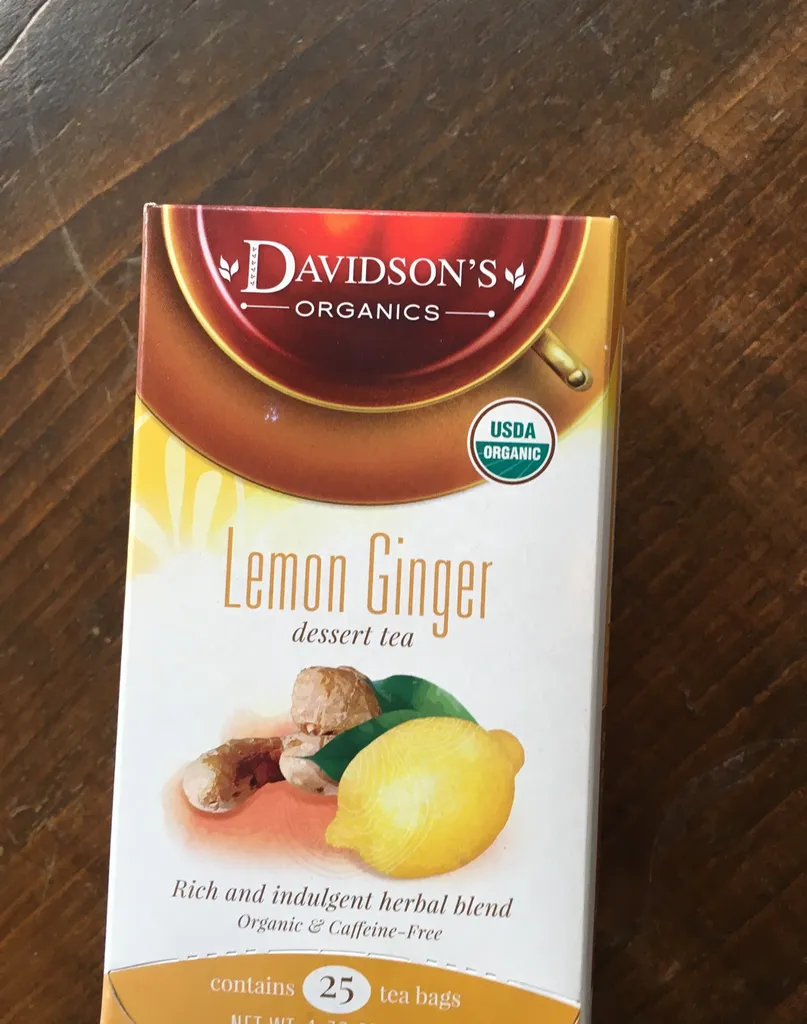 Davidson’s Organic Lemon Ginger Tea photo 1