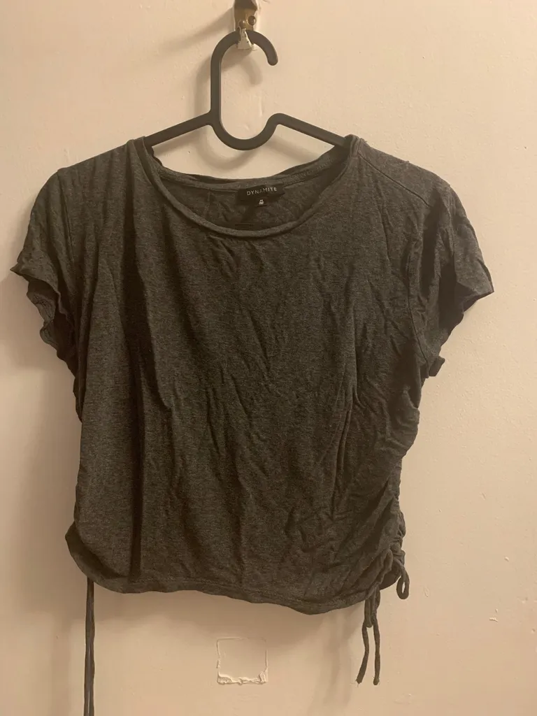 Grey Dynamite Tee With Ties photo 1