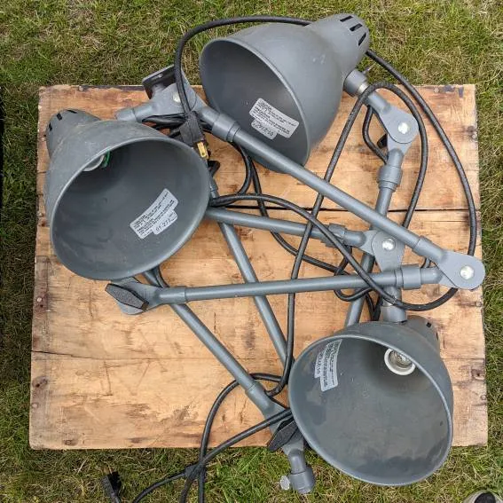 3 Desk Lamps photo 1