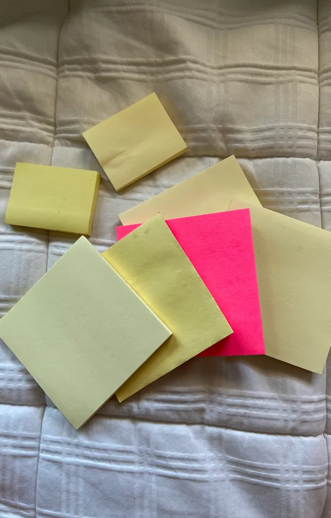 Post It Sticky Notes photo 1