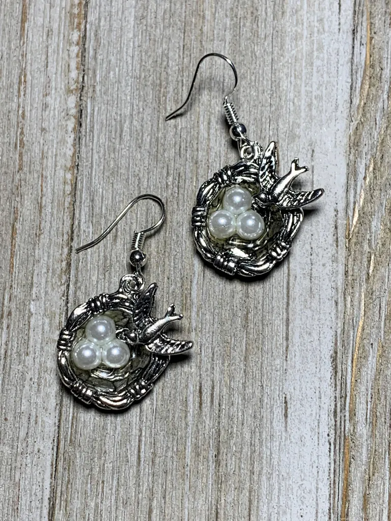 New Bird's Nest Earrings photo 1