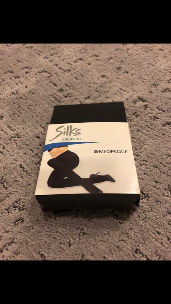 New Dark Grey Tights Size 2 photo 1