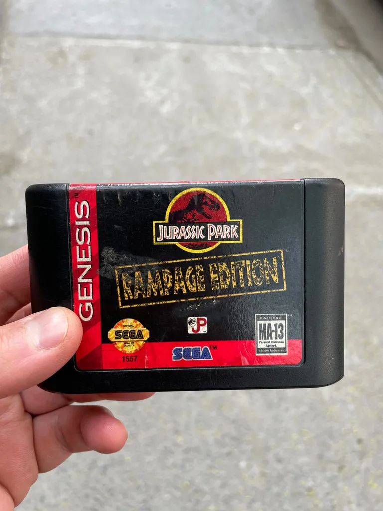 Jurassic Park Rampage For Sega Genesis photo 1