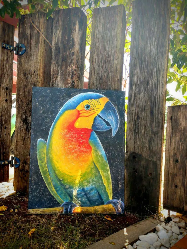 Acrylic Painting On Canvas photo 1