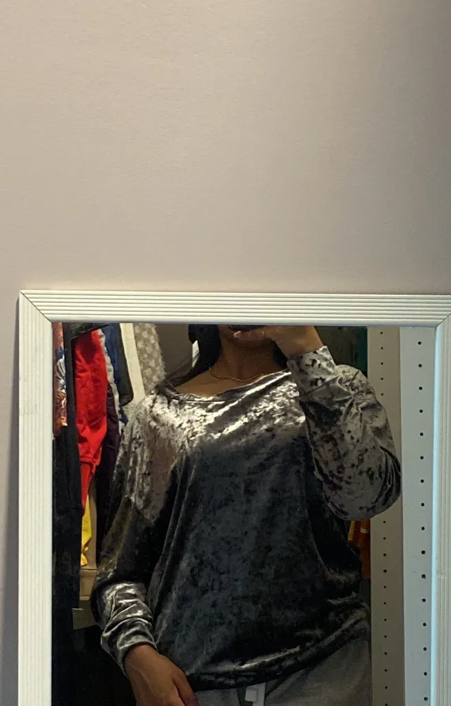 Crushed Velvet Top photo 1