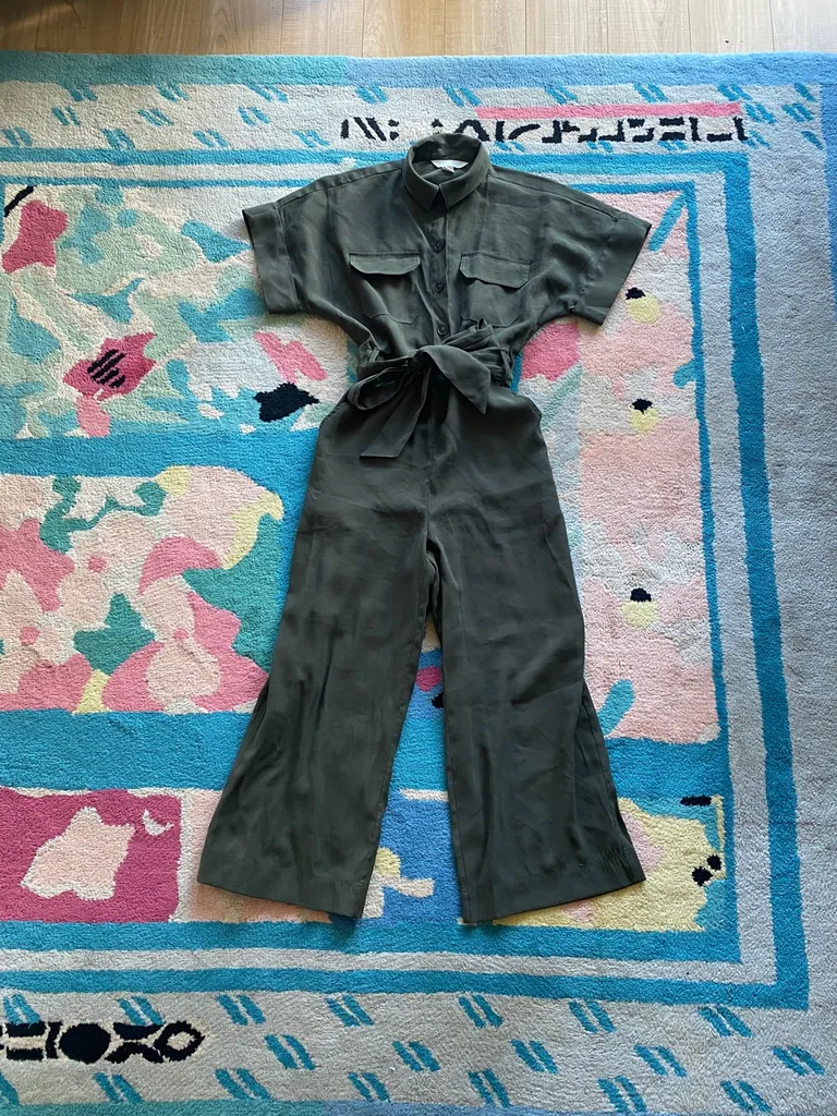 Chic Green Jumpsuit (size M) photo 1