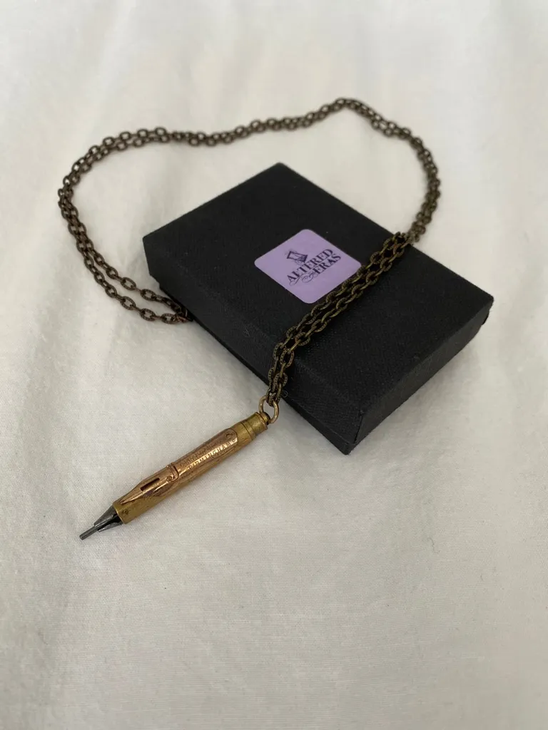 Vintage Pencil Necklace photo 1