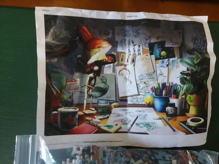 Pixar 1000 Piece Puzzle photo 1