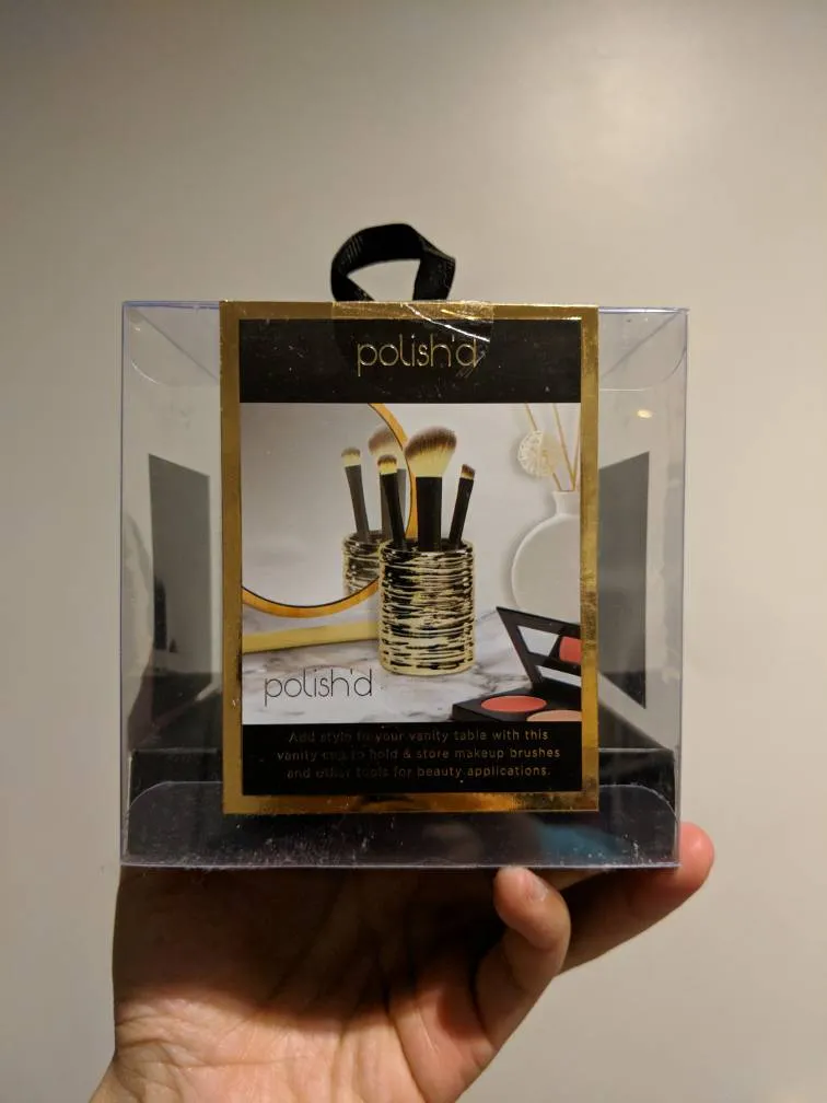 Polish'd Vanity Brush Holder photo 1