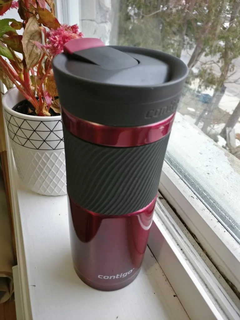 Contigo Travel Mug, Burgundy photo 1