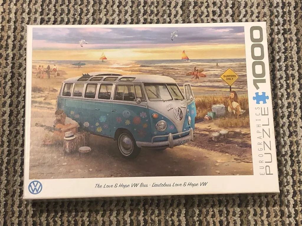 Beautiful VW Beach Puzzle (1000 Pieces) photo 1