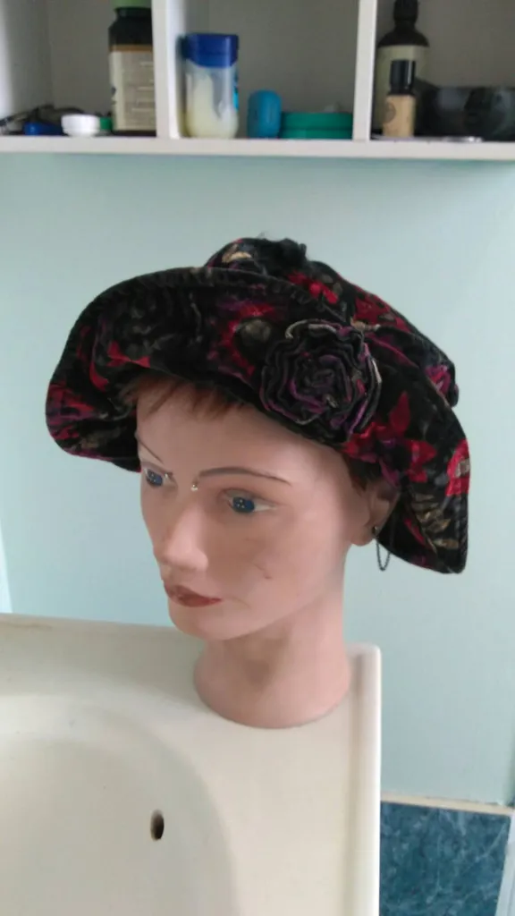 90s Flowery Hat photo 1