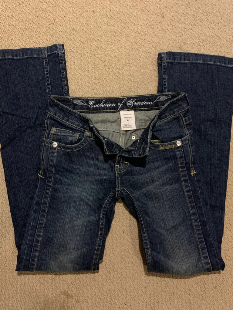 Y2k Low Rise Flared Jeans photo 1