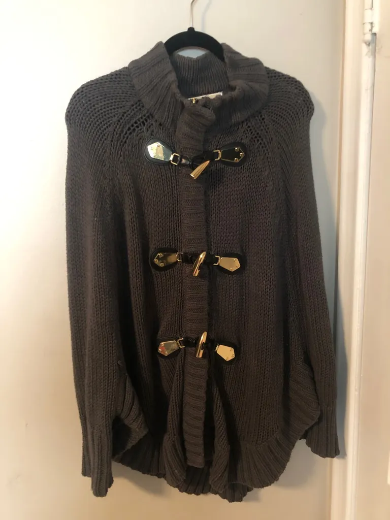 Michael Kors Cape-style Knit Jacket photo 1