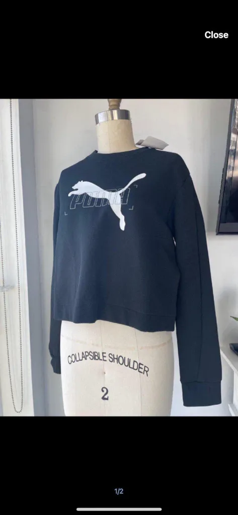 BNWT Puma Sweater With Pockets photo 1