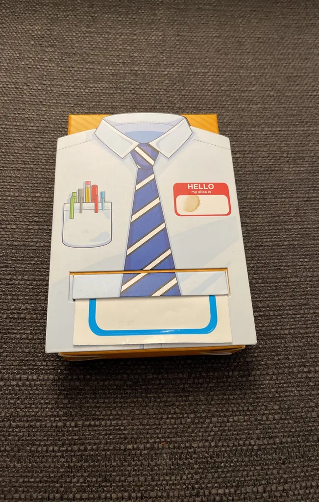 Stick on name tag Dispenser photo 1