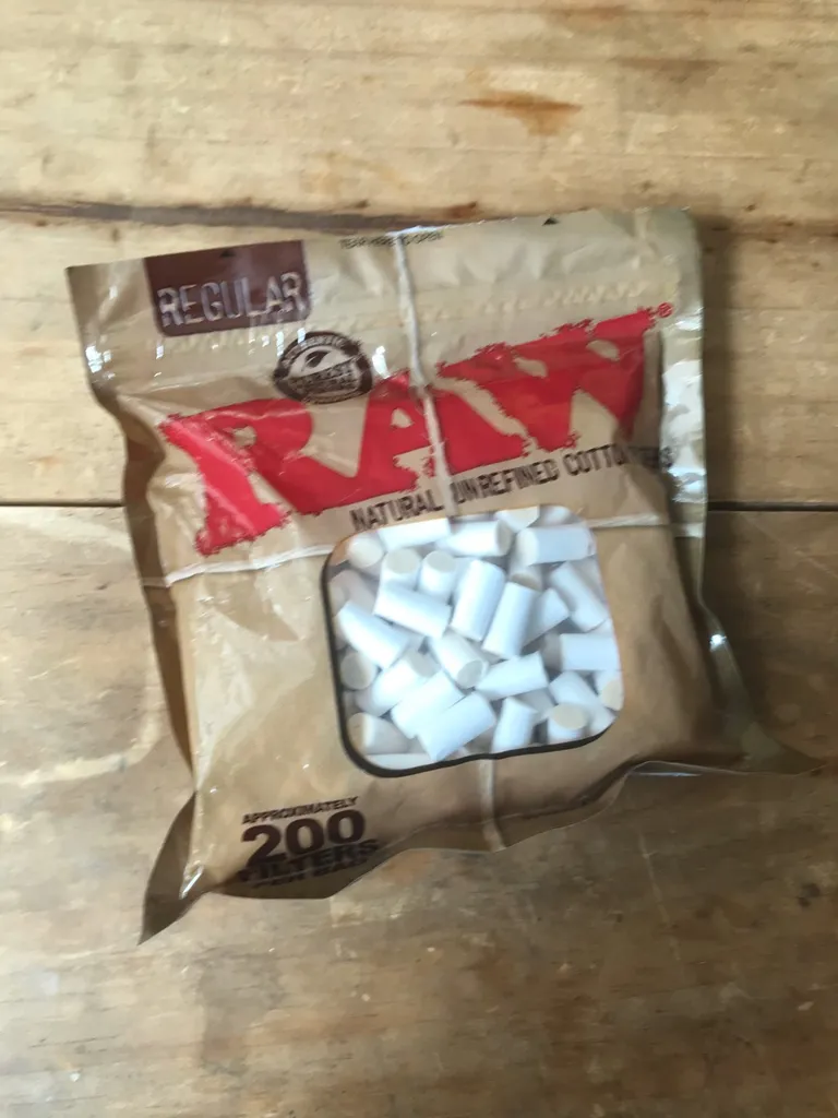 Raw Natural Unrefined Cotton Filters photo 1