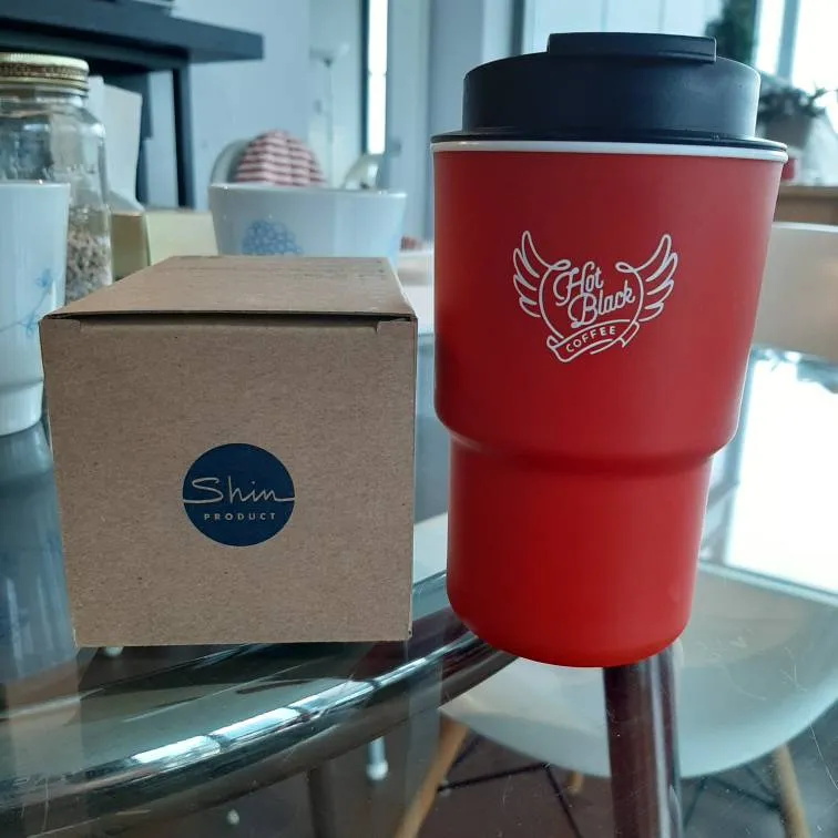 Hot Black Coffee Tumbler photo 1