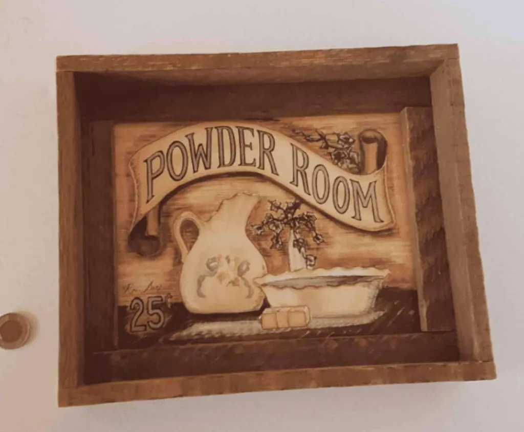 Powder Room Art photo 1