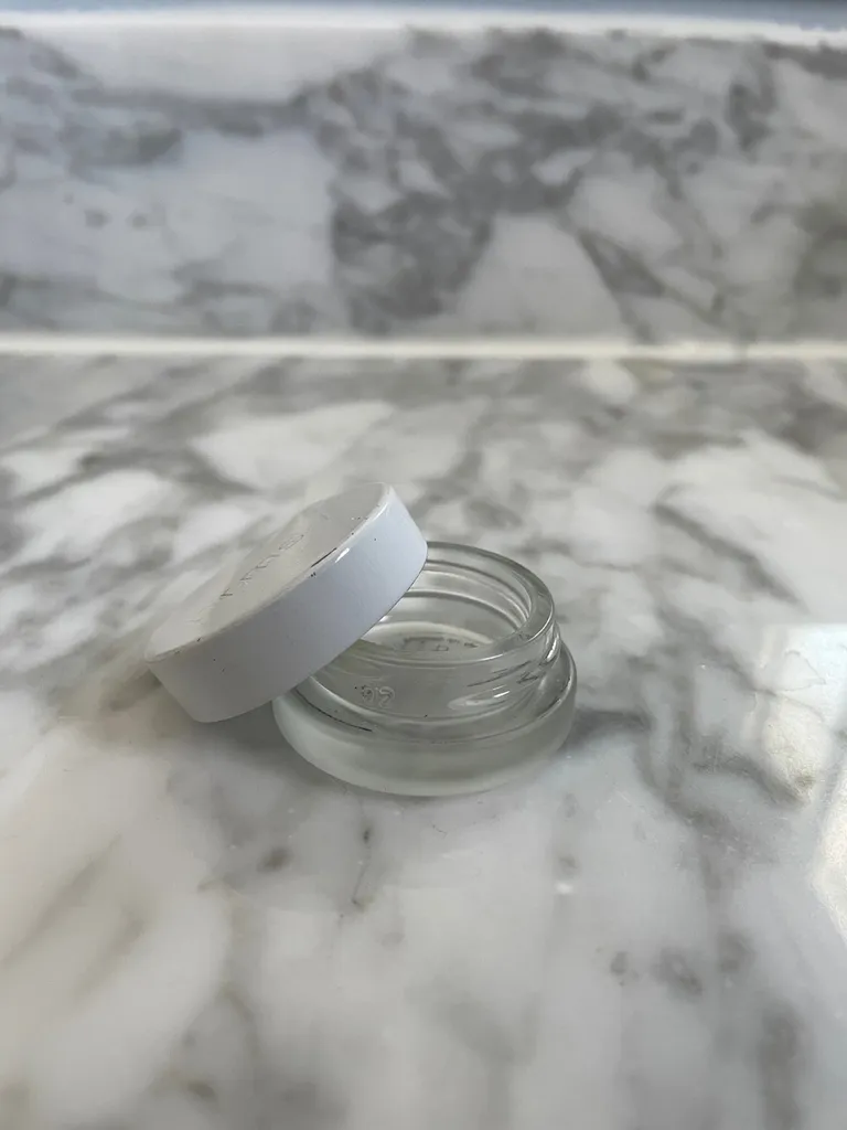 Glass And Metal Empty RMS Beauty Pot photo 1