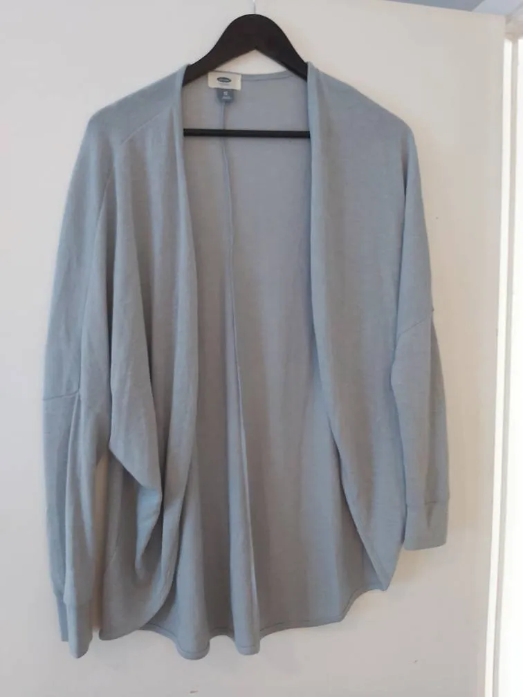 Slouchy Blue Xsmall Cardigan photo 1