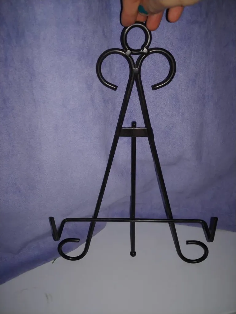 Wrought Iron Display Stand / Easel photo 1