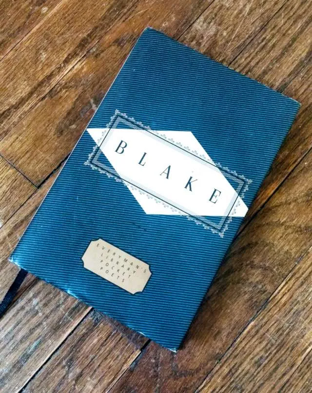 Hardcover Book Of Poems By William Blake photo 1