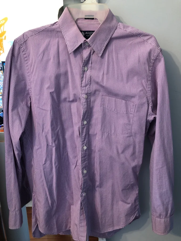 J Crew Men’s Dress Shirt - M  EUC photo 1