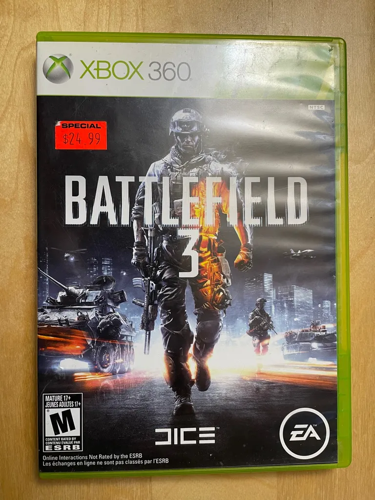Battlefield 3 Xbox 360 photo 1