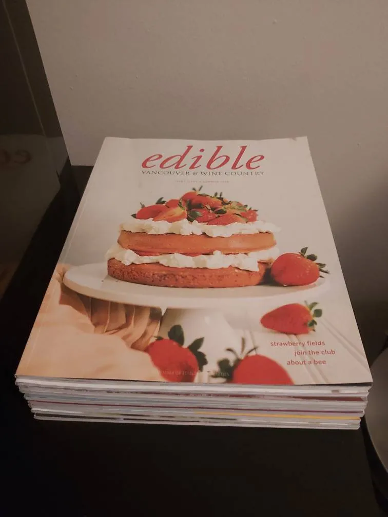 Many Editions Of Edible Magazine photo 1